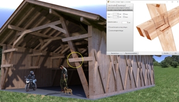 Połączenie na nakładkę poprzeczną